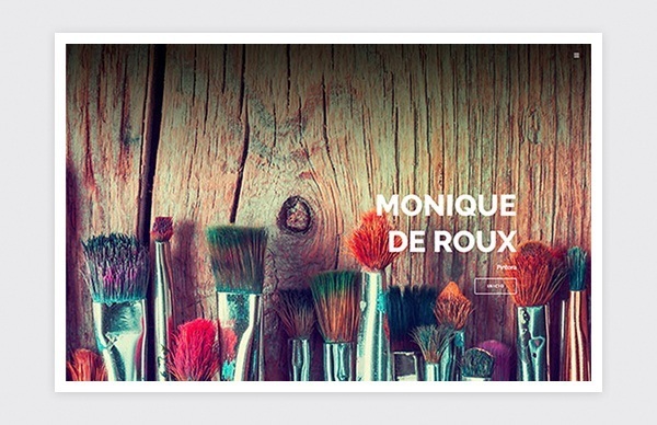 Home of the website of Monique de Roux