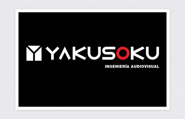 Design and creation of a logo for Yakusoku (negative)